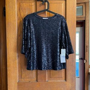 NWT Chelsea 28 sparkly top